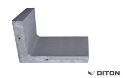 DITON Opěrná stěna L přímá 60 - 50/60/60cm